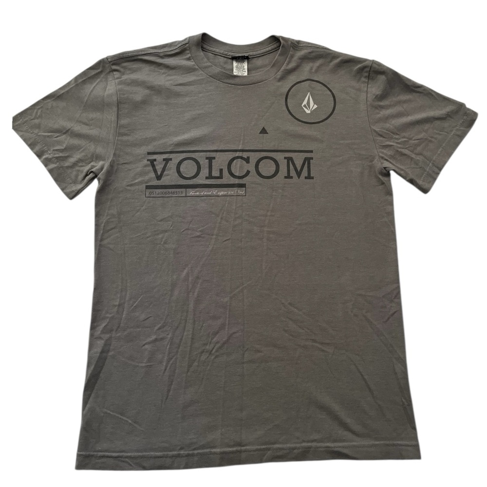 Volcom Dark Gray Logo Tee